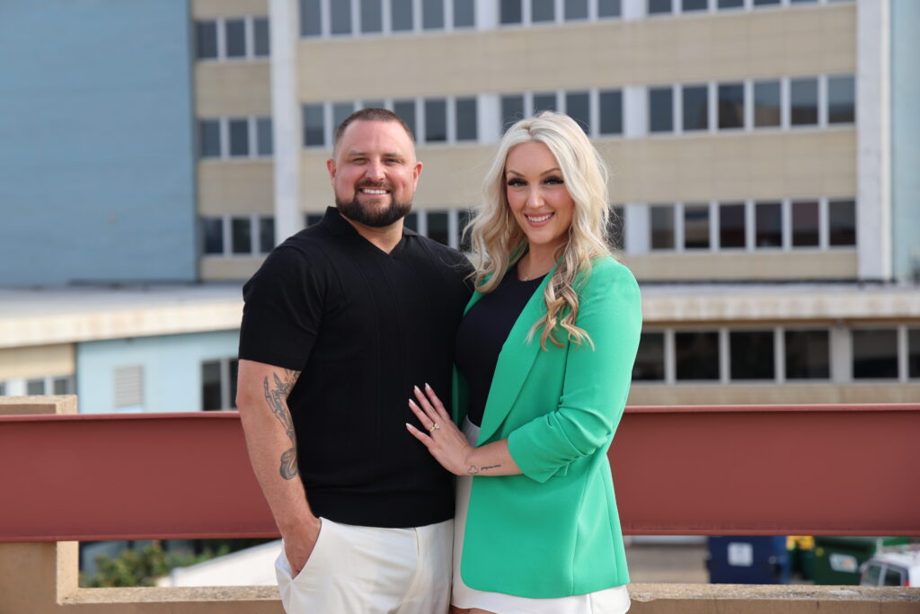 Wichita Bail Bonds Agents Ryan and Michele Eastep of Eastep Bail Bonds near Sedgwick County jail in Wichita, Kansas