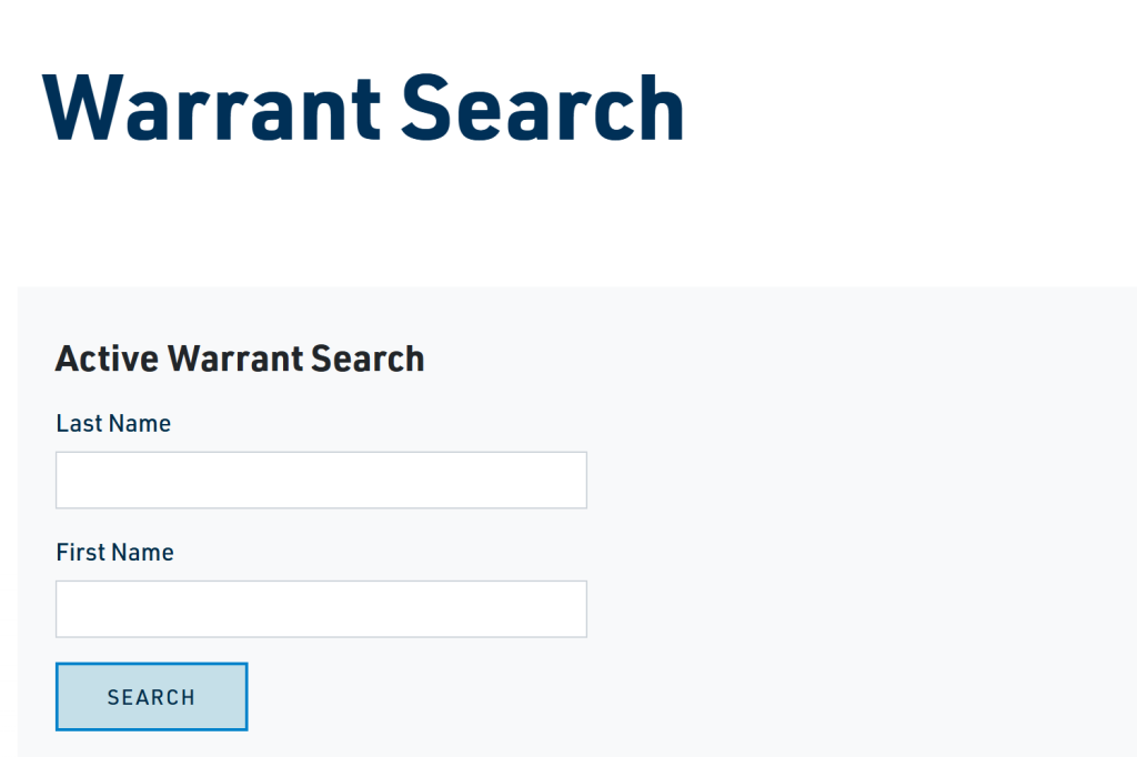 Sedgwick County Warrant Search Wichita Ks
