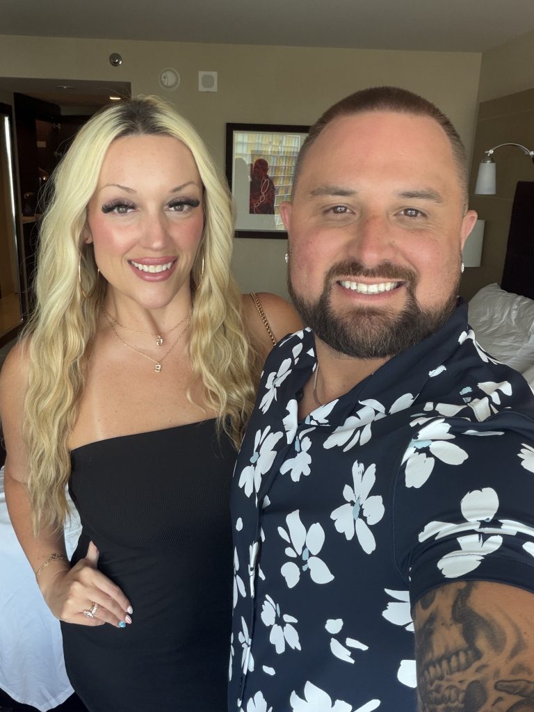 Ryan and Michele Eastep at a bail bonds conference in Las Vegas